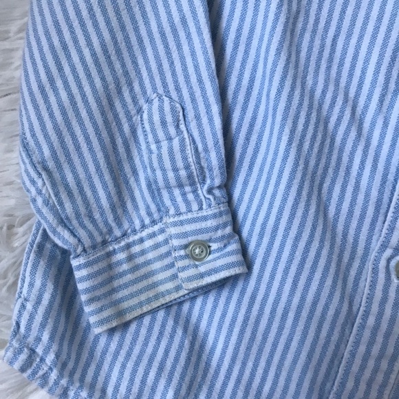 ❌Sold❌ 👔 Joe Fresh Blue Long sleeve Shirt 👔 - Picture 2 of 6